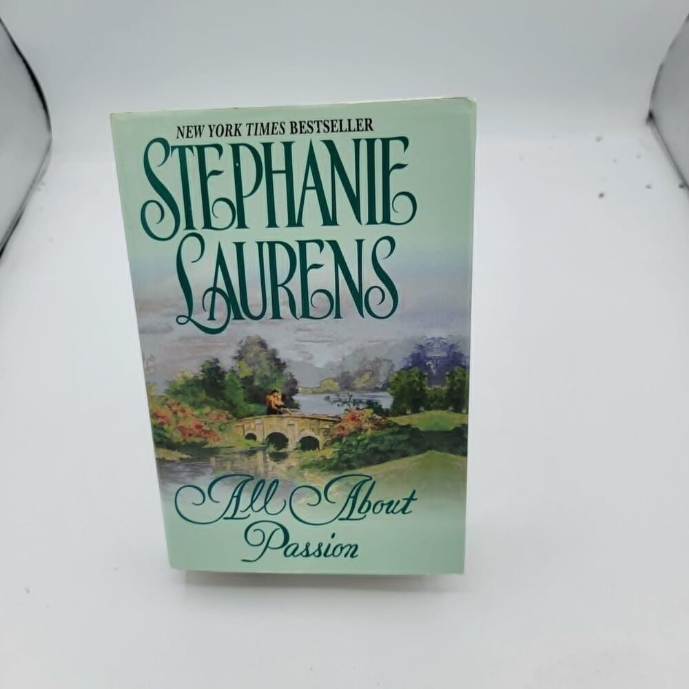 Stephanie Laurens All About Passion HC Novel Romance Fiction English Hardback